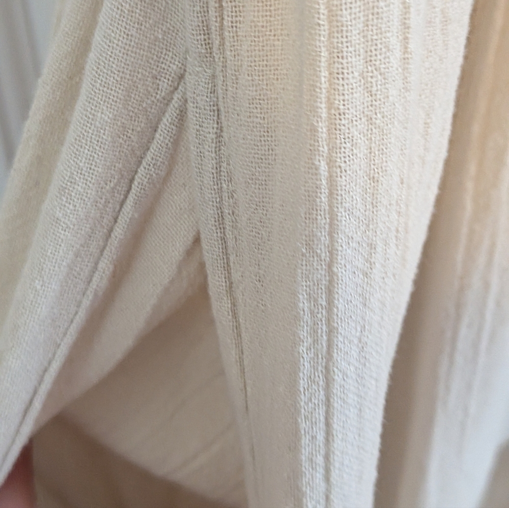 Free People Bring The Romance Midi Dress Ivory Lace Boho Prairie - Picture 4 of 5